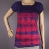 Tie-Dye Top_Navy Blue & Magenta